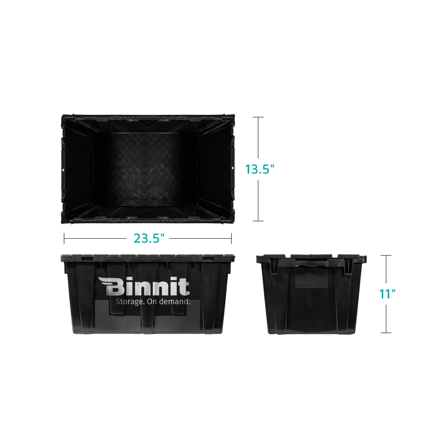 medium-wide bin dimensions