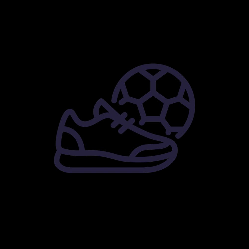 Hobby and sports gear icon