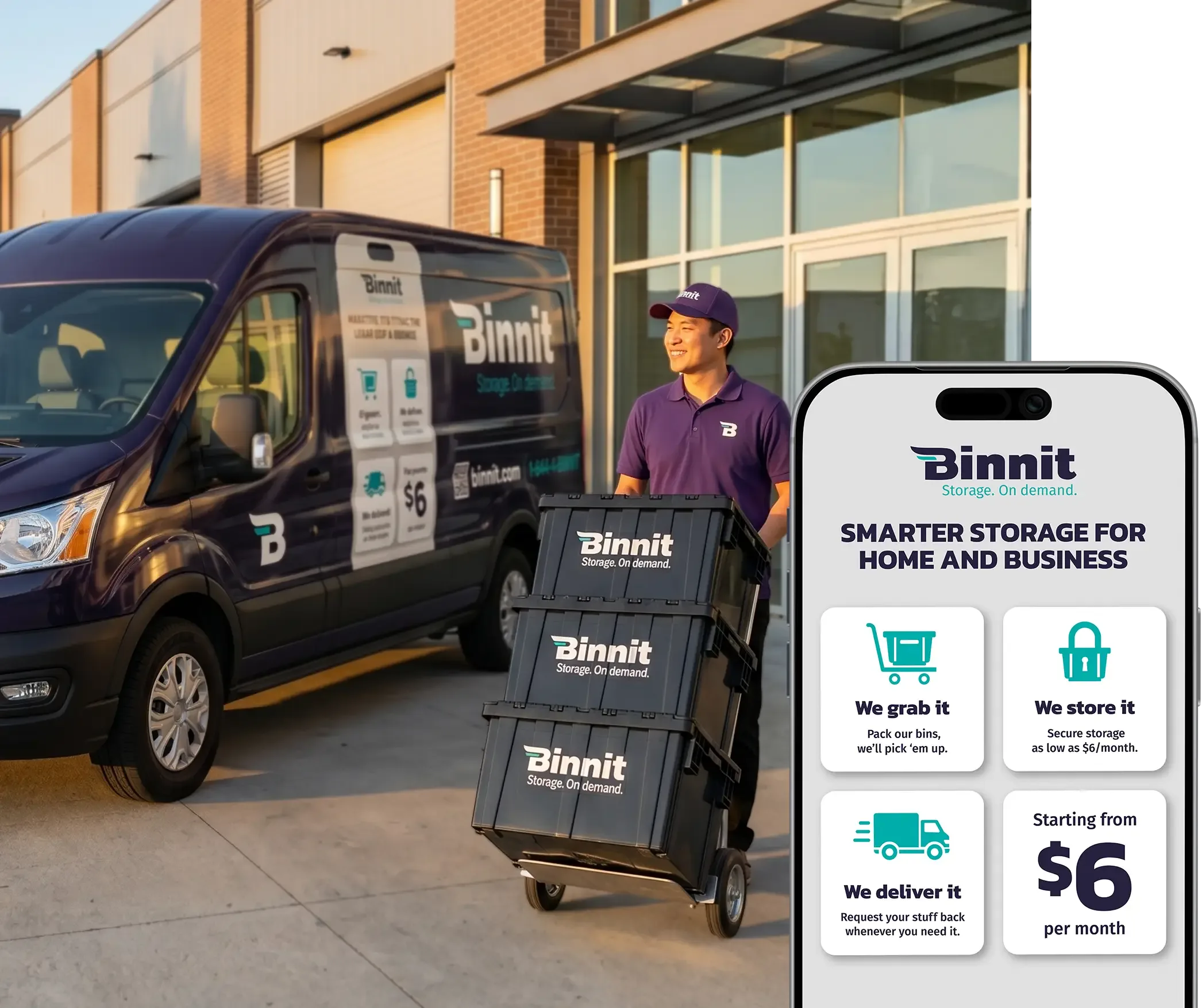 business storage delivery